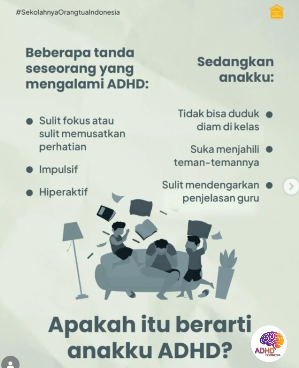 Ciri dan Gejala ADHD pada Anak Usia Dini di Kabupaten Aceh Besar