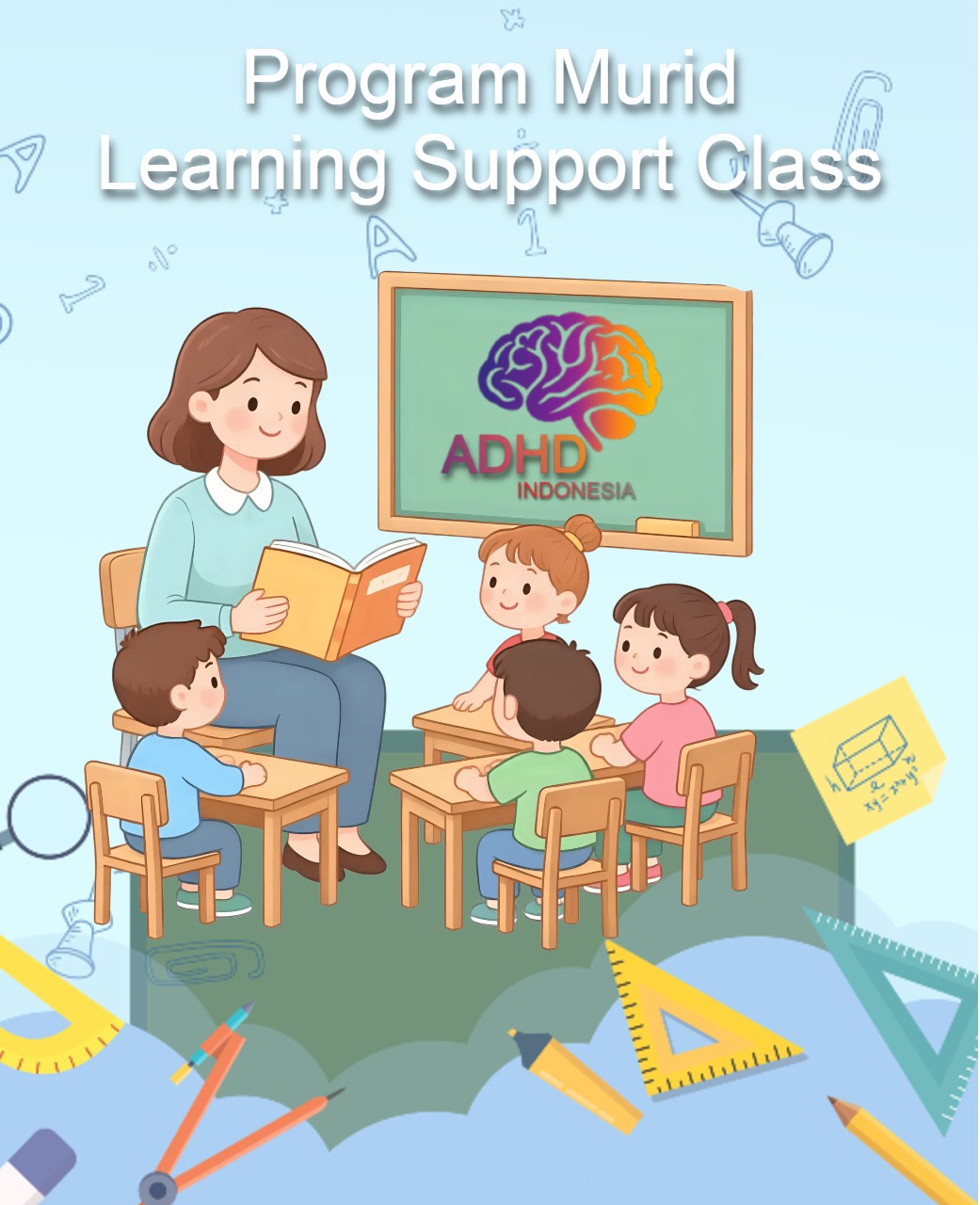 Program ADHD Indonesia Kabupaten Aceh Besar Kelas Pendampingan Belajar (Learning Support Class)