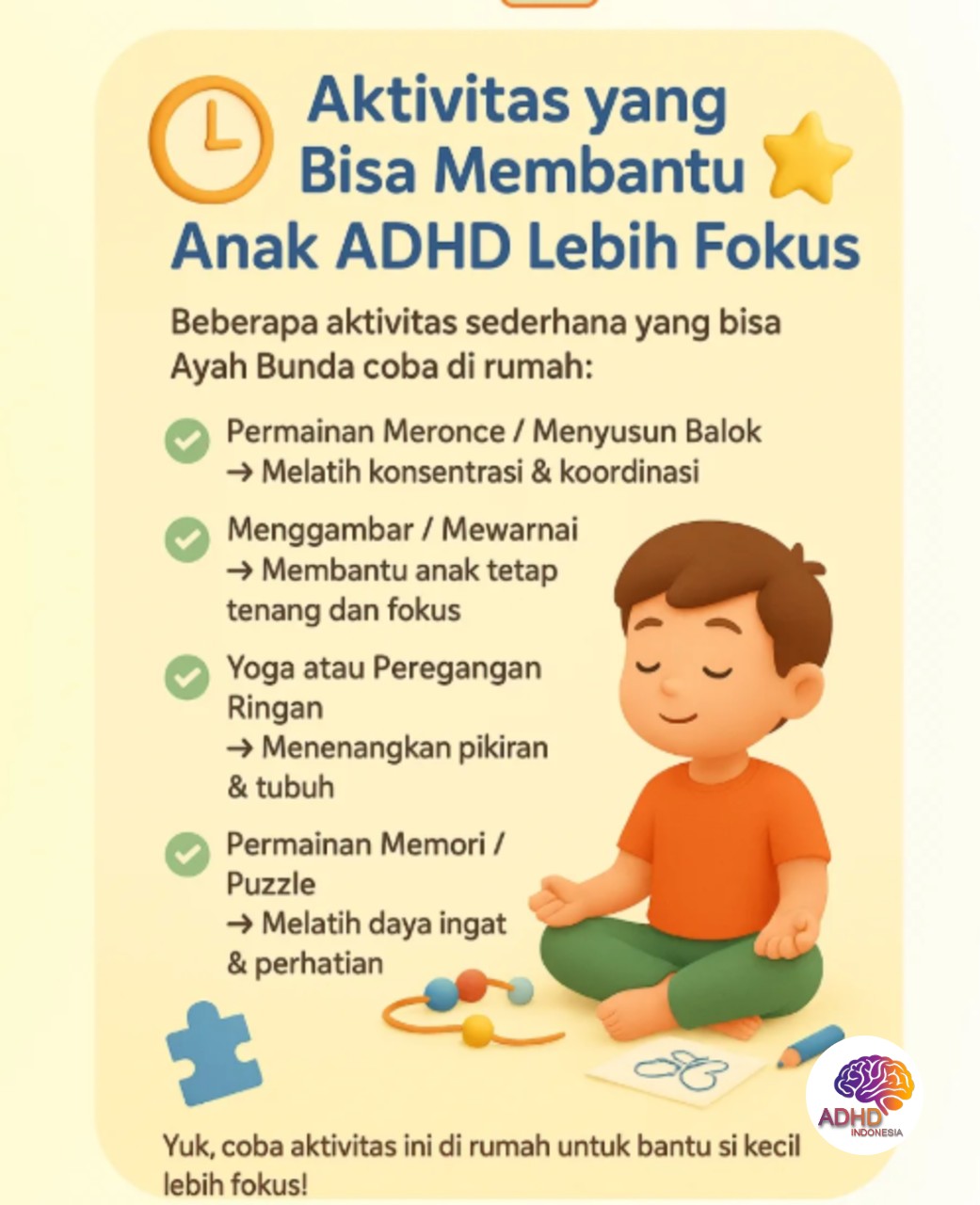 Pendekatan Edukatif yang Tepat untuk Anak ADHD di Kabupaten Aceh Besar