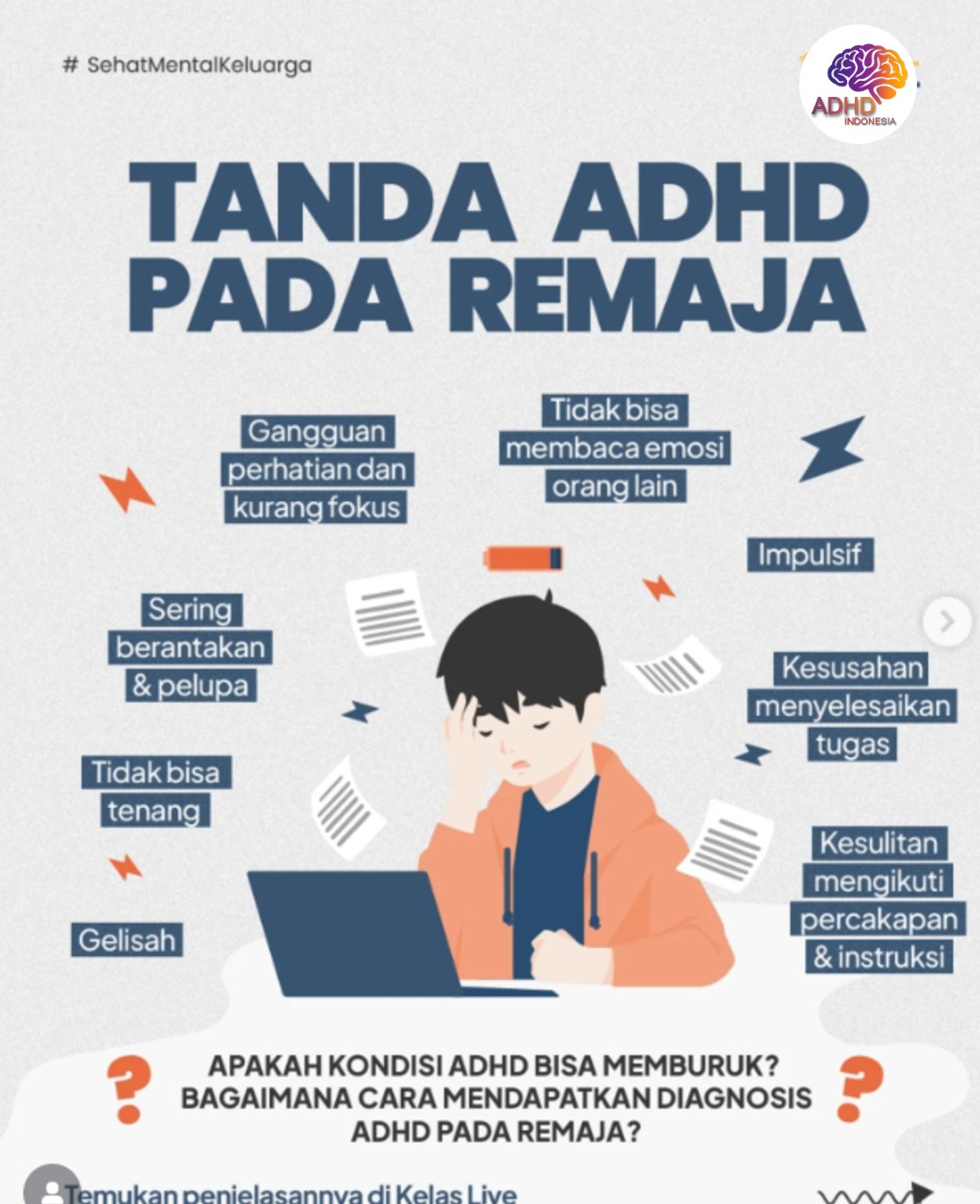 Screening ADHD Non-Diagnostik: Edukasi Awal bagi Orang Tua di Kabupaten Aceh Besar