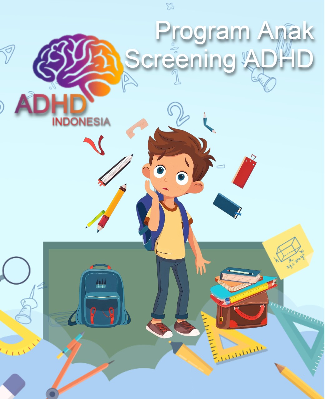 Program ADHD Indonesia Kabupaten Aceh Besar Screening ADHD Non-Diagnostik